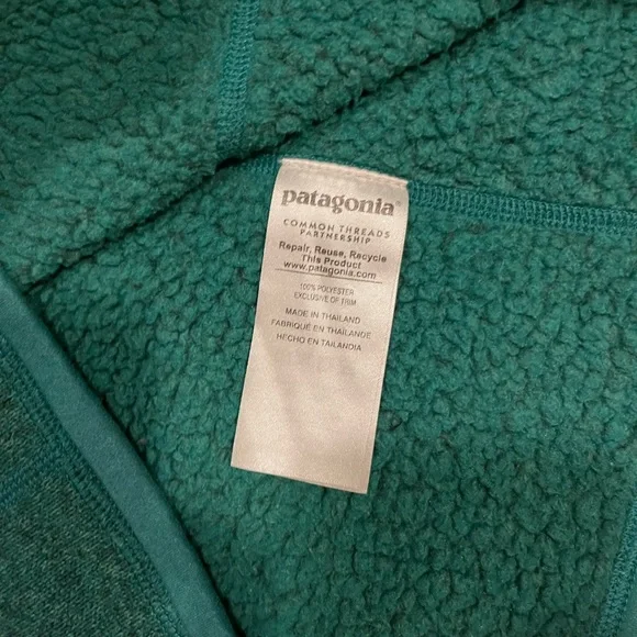 Patagonia Green Quarter-Zip Sweatshirt - Picture 9 of 9